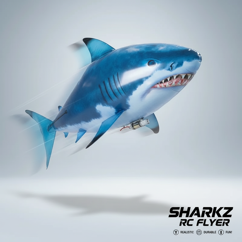 Remote Control Air Swimming Fish Balloon Toy